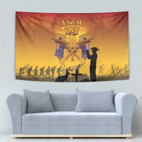 ANZAC Day Tapestry Australia And New Zealand Slouch Hats LT05 - Polynesian Pride