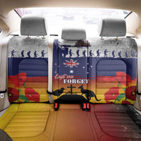 New Zealand And Australia ANZAC Last Post Back Car Seat Cover LT05 - Polynesian Pride