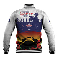 New Zealand And Australia ANZAC Last Post Baseball Jacket LT05 - Polynesian Pride