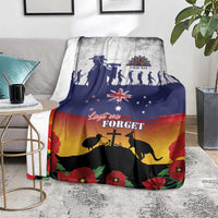 New Zealand And Australia ANZAC Last Post Blanket LT05 - Polynesian Pride