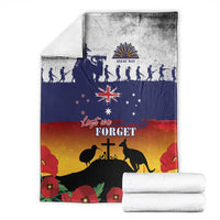 New Zealand And Australia ANZAC Last Post Blanket LT05 - Polynesian Pride