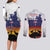 New Zealand And Australia ANZAC Last Post Couples Matching Long Sleeve Bodycon Dress and Long Sleeve Button Shirt