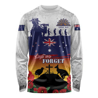 New Zealand And Australia ANZAC Last Post Long Sleeve Shirt LT05 Unisex Blue - Polynesian Pride