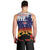 New Zealand And Australia ANZAC Last Post Men Tank Top