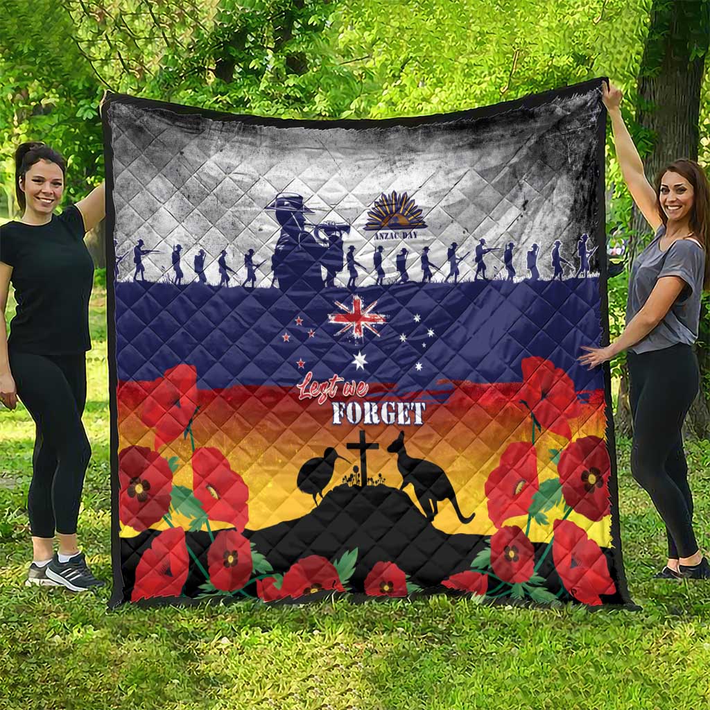 New Zealand And Australia ANZAC Last Post Quilt LT05 - Polynesian Pride