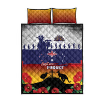 New Zealand And Australia ANZAC Last Post Quilt Bed Set LT05 - Polynesian Pride