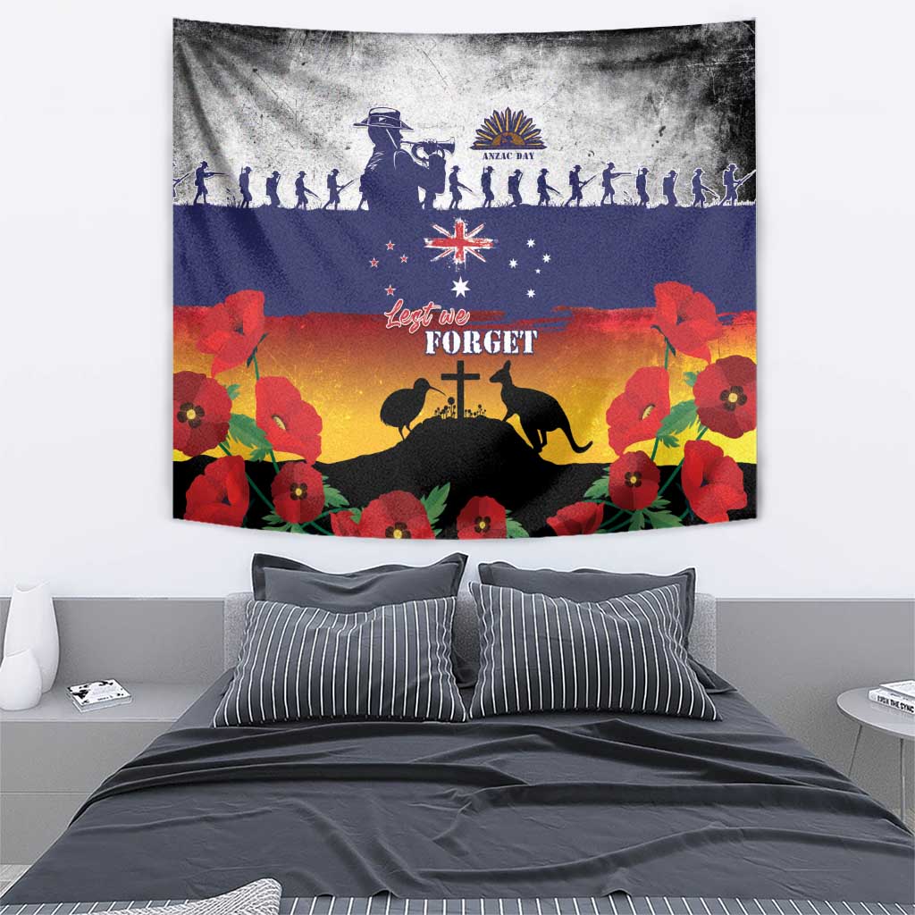 New Zealand And Australia ANZAC Last Post Tapestry LT05 - Polynesian Pride