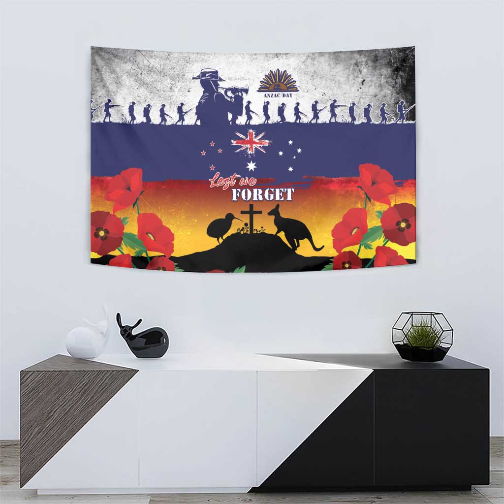 New Zealand And Australia ANZAC Last Post Tapestry LT05 - Polynesian Pride