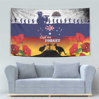 New Zealand And Australia ANZAC Last Post Tapestry LT05 - Polynesian Pride