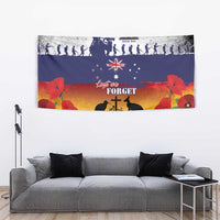 New Zealand And Australia ANZAC Last Post Tapestry LT05 - Polynesian Pride