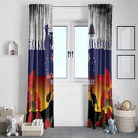New Zealand And Australia ANZAC Last Post Window Curtain LT05 - Polynesian Pride