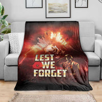Honouring The ANZAC Spirit Blanket Gallipoli Lest We Forget LT05 - Polynesian Pride