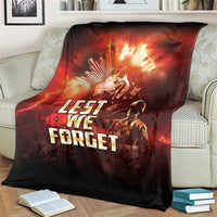 Honouring The ANZAC Spirit Blanket Gallipoli Lest We Forget LT05 - Polynesian Pride