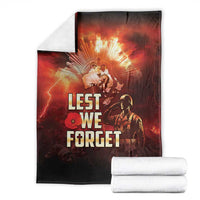 Honouring The ANZAC Spirit Blanket Gallipoli Lest We Forget LT05 - Polynesian Pride