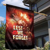 Honouring The ANZAC Spirit Garden Flag Gallipoli Lest We Forget LT05 - Polynesian Pride