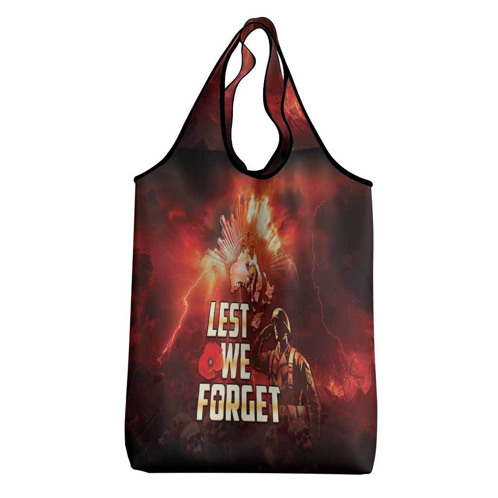 Honouring The ANZAC Spirit Grocery Bag Gallipoli Lest We Forget LT05 - Polynesian Pride
