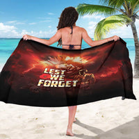 Honouring The ANZAC Spirit Sarong Gallipoli Lest We Forget LT05 - Polynesian Pride