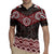 New Zealand Aotearoa Rugby Jersey Red Taniko Art Maori Pattern