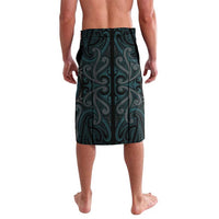 New Zealand Aotearoa Lavalava Turquoise Taniko Art Maori Pattern LT05 - Polynesian Pride