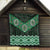 New Zealand Aotearoa Quilt Green Taniko Art Maori Pattern