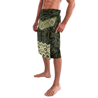 New Zealand Aotearoa Lavalava Yellow Taniko Art Maori Pattern LT05 - Polynesian Pride
