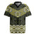 New Zealand Aotearoa Rugby Jersey Yellow Taniko Art Maori Pattern