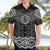 New Zealand Aotearoa Hawaiian Shirt Black Taniko Art Maori Pattern