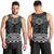 New Zealand Aotearoa Men Tank Top Black Taniko Art Maori Pattern