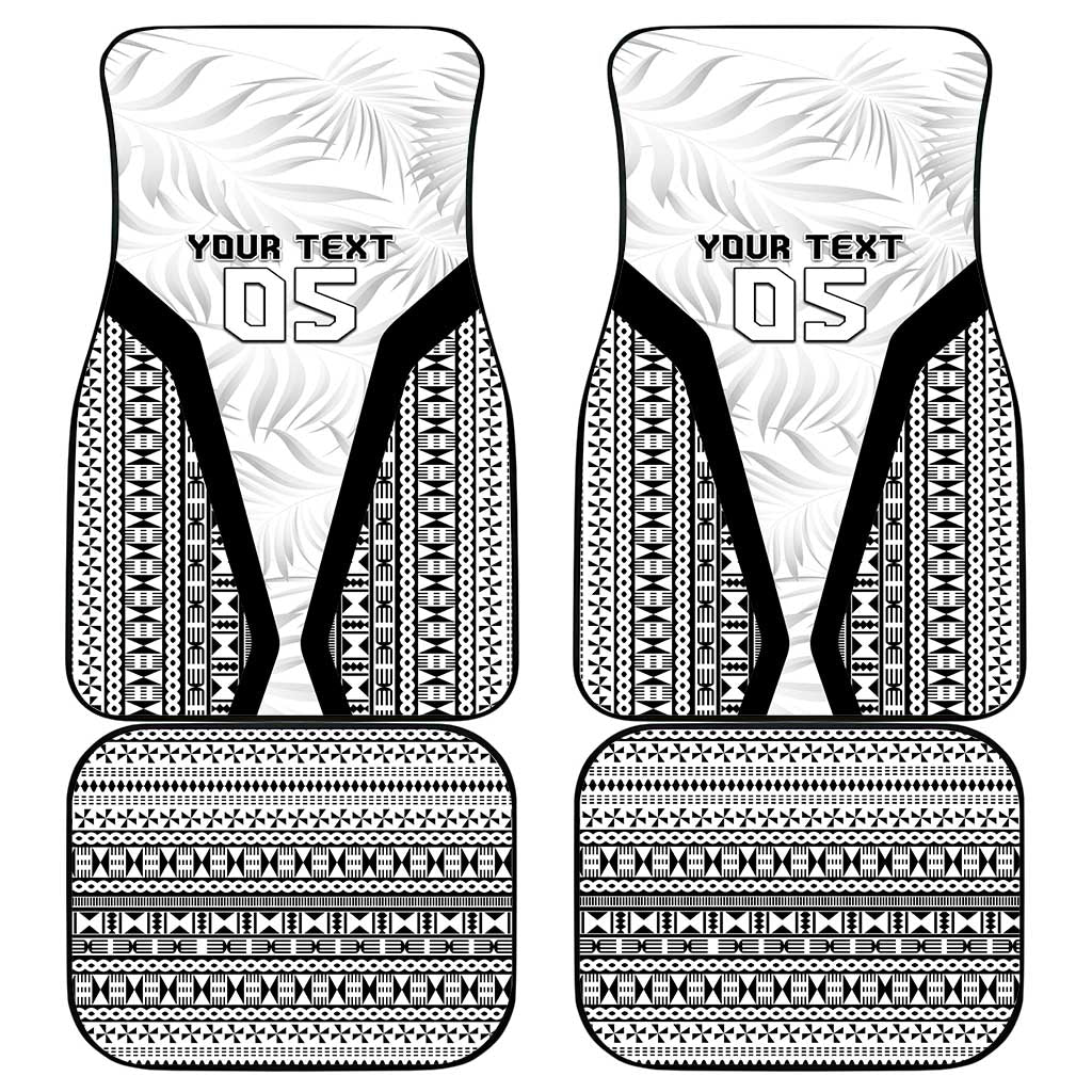 Custom Fiji 2026 Rugby Car Mats Fijian Tapa Pattern LT05 - Polynesian Pride