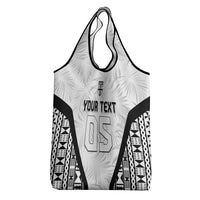 Custom Fiji 2026 Rugby Grocery Bag Fijian Tapa Pattern LT05 - Polynesian Pride