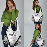 Custom Fiji 2026 Rugby Grocery Bag Fijian Tapa Pattern LT05 - Polynesian Pride