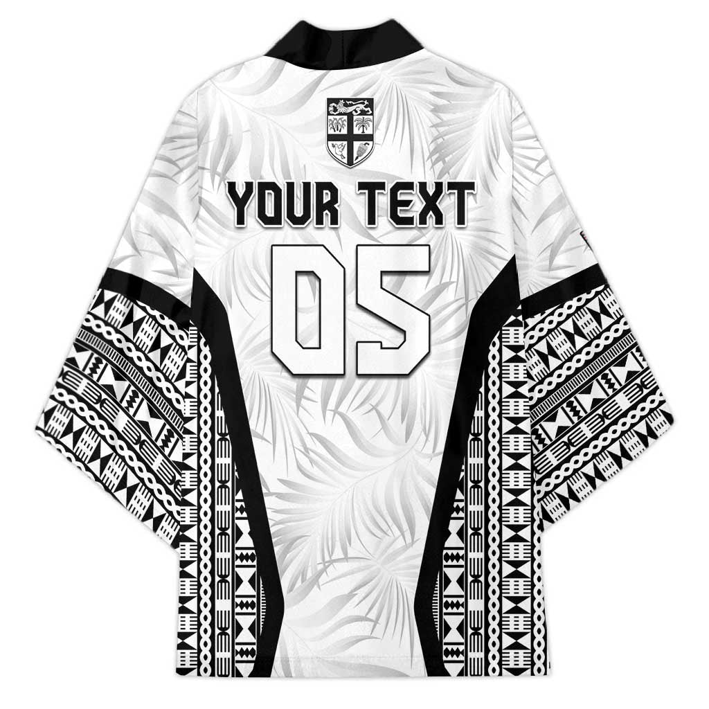 Custom Fiji 2026 Rugby Kimono Fijian Tapa Pattern LT05 - Polynesian Pride