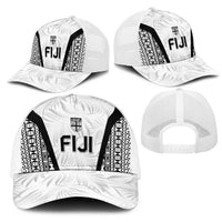 Fiji 2026 Rugby Mesh Trucker Cap Fijian Tapa Pattern LT05 - Polynesian Pride