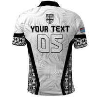 Custom Fiji 2026 Rugby Polo Shirt Fijian Tapa Pattern LT05 - Polynesian Pride