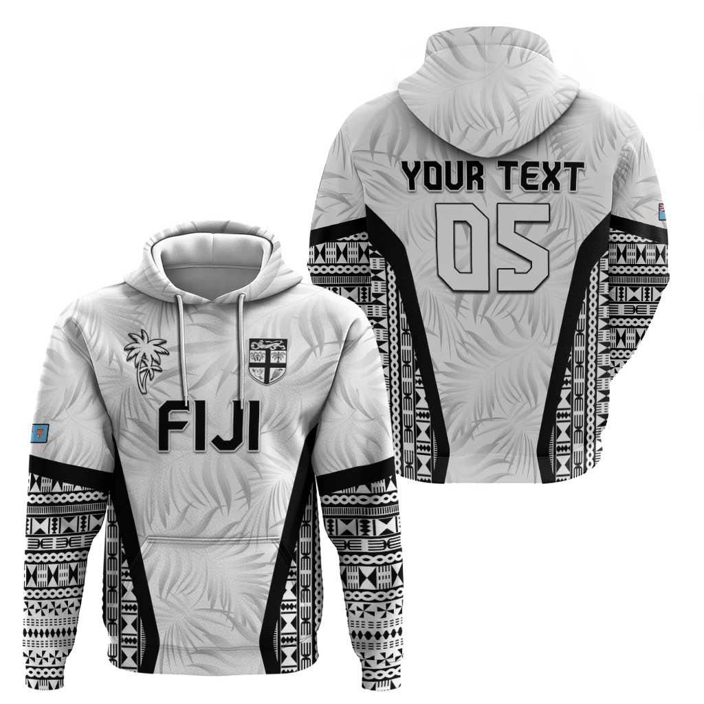 Custom Fiji 2026 Rugby Zip Hoodie Fijian Tapa Pattern LT05 - Polynesian Pride