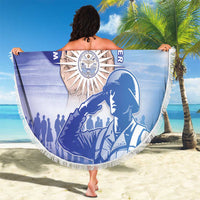 Marshall Islands Remembrance Day Beach Blanket We Will Always Remember LT05 - Polynesian Pride
