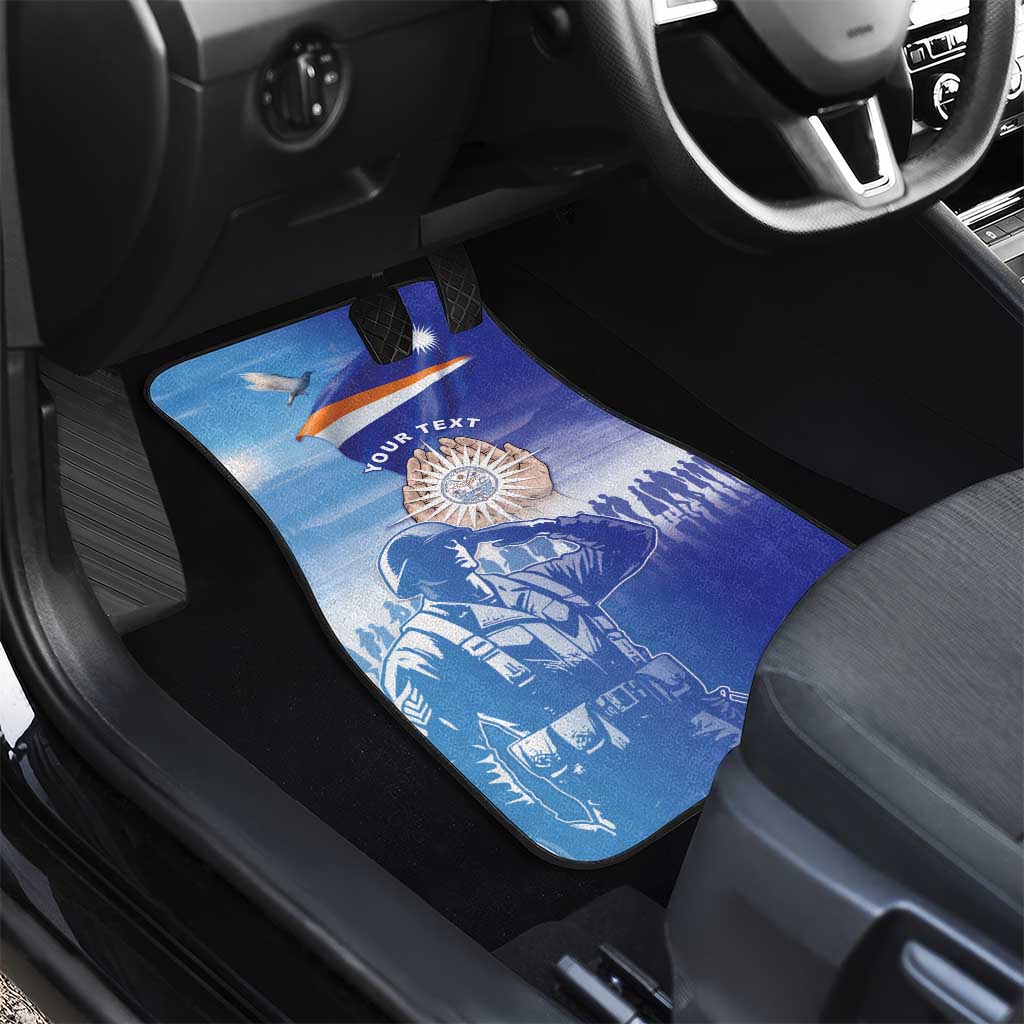 Personalised Marshall Islands Remembrance Day Car Mats We Will Always Remember LT05 - Polynesian Pride