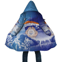 Personalised Marshall Islands Remembrance Day Cloak We Will Always Remember LT05 Unisex Blue - Polynesian Pride
