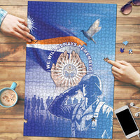 Marshall Islands Remembrance Day Puzzle We Will Always Remember LT05 Blue - Polynesian Pride