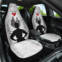New Zealand ANZAC Day Car Seat Cover For The Nurse Lest We Forget LT05 One Size White - Polynesian Pride
