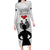 New Zealand ANZAC Day Family Matching Long Sleeve Bodycon Dress and Hawaiian Shirt For The Nurse Lest We Forget LT05 Mom's Dress White - Polynesian Pride