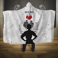 New Zealand ANZAC Day Hooded Blanket For The Nurse Lest We Forget LT05 One Size White - Polynesian Pride