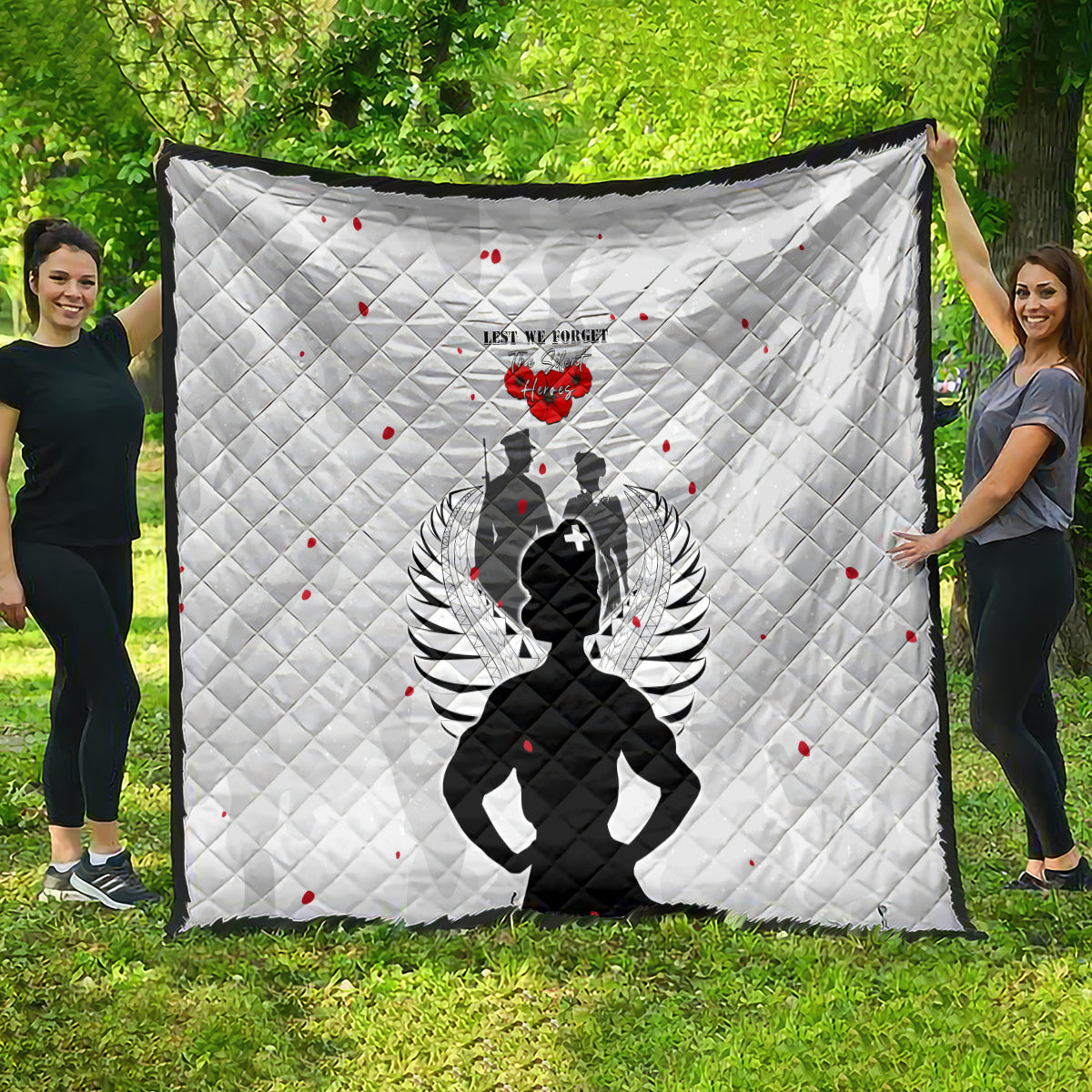 New Zealand ANZAC Day Quilt For The Nurse Lest We Forget LT05 - Polynesian Pride