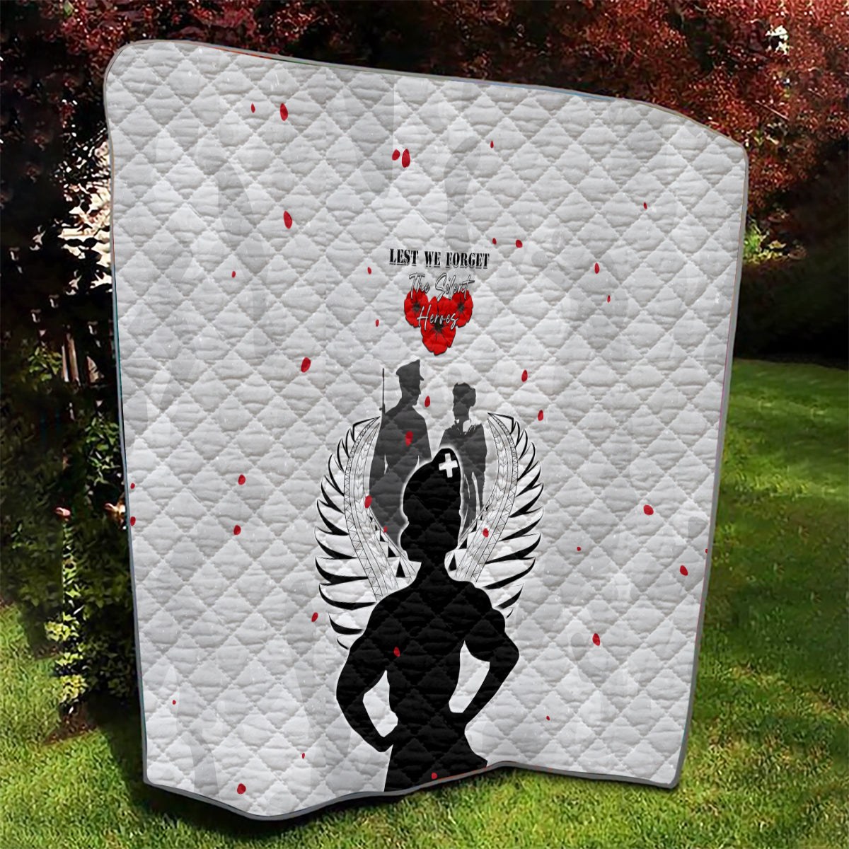 New Zealand ANZAC Day Quilt For The Nurse Lest We Forget LT05 - Polynesian Pride