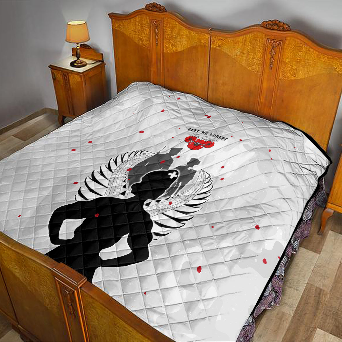 New Zealand ANZAC Day Quilt For The Nurse Lest We Forget LT05 - Polynesian Pride