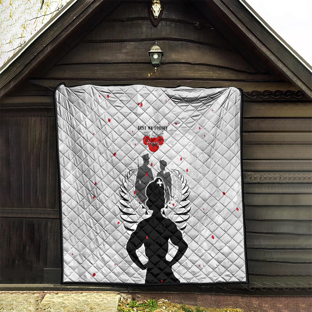 New Zealand ANZAC Day Quilt For The Nurse Lest We Forget LT05 - Polynesian Pride