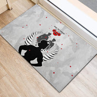 New Zealand ANZAC Day Rubber Doormat For The Nurse Lest We Forget LT05 - Polynesian Pride