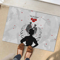 New Zealand ANZAC Day Rubber Doormat For The Nurse Lest We Forget LT05 - Polynesian Pride