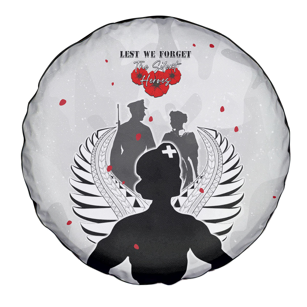 New Zealand ANZAC Day Spare Tire Cover For The Nurse Lest We Forget LT05 - Polynesian Pride