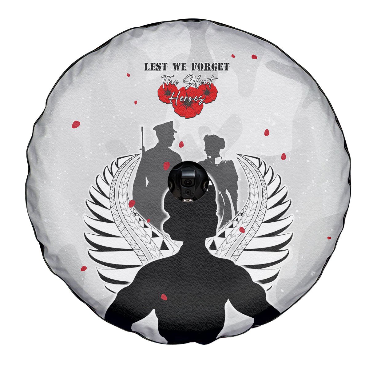 New Zealand ANZAC Day Spare Tire Cover For The Nurse Lest We Forget LT05 - Polynesian Pride